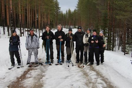 Viimeisillä lumilla Rautavaaralla